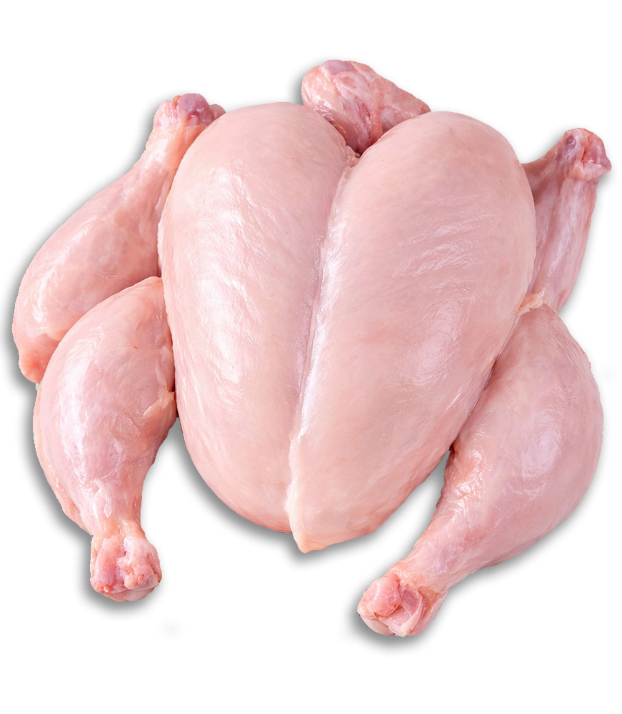 Whole Skinless Chicken